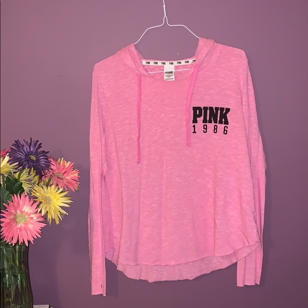 Pink hoodie